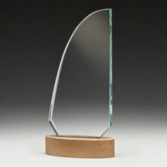 Corvette Glass & Wood Award by Happyway Promotions