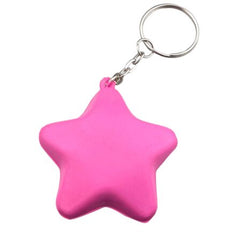 Stress Star Key Ring by Happyway Promotions