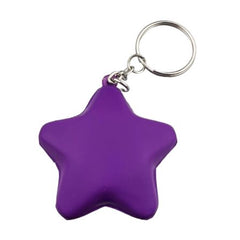 Stress Star Key Ring by Happyway Promotions
