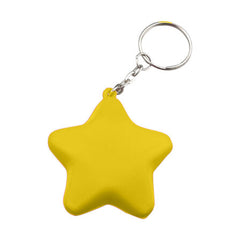 Stress Star Key Ring by Happyway Promotions