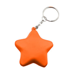 Stress Star Key Ring by Happyway Promotions