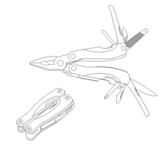 Mini Multi-Tool  By Happyway Promotions