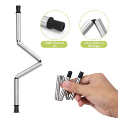 Gana Foldable Metal Straw by Happyway Promotions