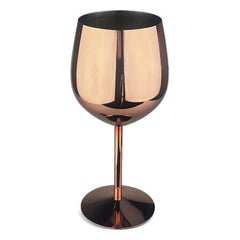 Bella Stainless Steel Wine Glass by Happyway Promotions