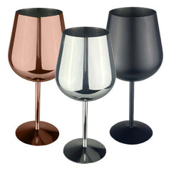 Bula Vinaka Stainless Steel Wine Glass by Happyway Promotions
