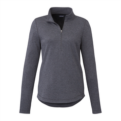 Eco Knit Quarter Zip - Women By HappyWay Promotions