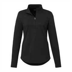 Eco Knit Quarter Zip - Women By HappyWay Promotions