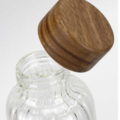 Keepsake Linear Glass Drink Bottle by Happyway Promotions