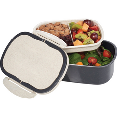 Plastic & Wheat Straw Lunch Box By Happyway Promotions