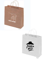 HWB04 - Kraft Paper Bag Large With Twisted Handle