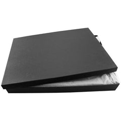 Full Grain A4 Leather Compendium By HappyWay Promotions