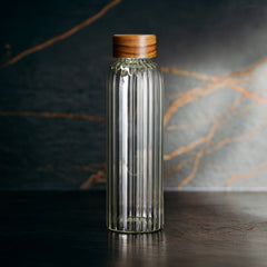 Keepsake Linear Glass Drink Bottle by Happyway Promotions