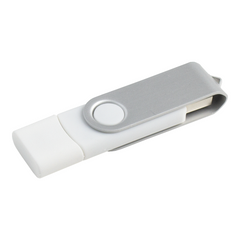 Rotate Dual USB - 8GB By Happyway Promotions