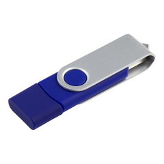 Rotate Dual USB - 8GB By Happyway Promotions