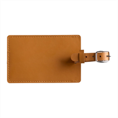 Bio Leather Luggage Tag By Happyway Promotions