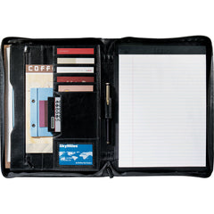  Zippered Padfolio By Happyway Promotions