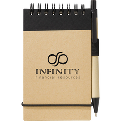 Recycled Jotter with Pen By HappyWay Promotions