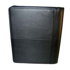 Leather A4 Zippered Compendium By Happyway Promotions