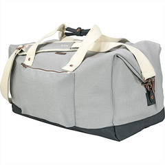 19" 49L Cotton Weekender Duffel By HappyWay Promotions