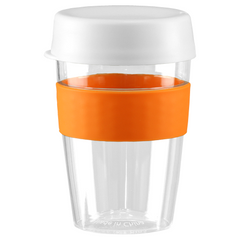 Carry Cup with Lid and Band By HappyWay Promotions