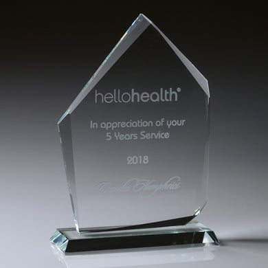 Memorial Peak Glass by Happyway Promotions