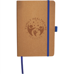 Gift Set with  Eco Colour Journal & Bamboo Pen By HappyWay Promotions