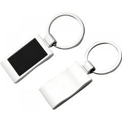 Wave Metal Key Ring