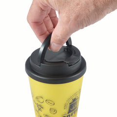 HWD248 - Aroma Coffee Cup  Handle Lid