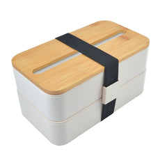 HWH235- Stax Eco Lunch Box with Phone Holder Lid