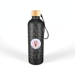 HWD286 - Gelato Aluminium Drink Bottle with Bamboo Lid