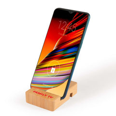 Bamboo Tablet & Phone Stand By HappyWay Promotions