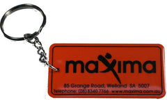 Wave Metal Key Ring By Happyway Promotions