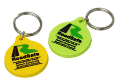 Wave Metal Key Ring By Happyway Promotions