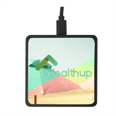 Square Wireless Charging Pad By Happyway Promotions