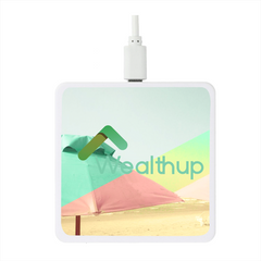 Square Wireless Charging Pad By Happyway Promotions