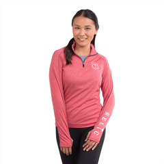 Knit Quarter Zip - Womens By HappyWay Promotions