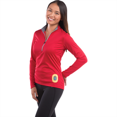 Half Zip - Womens By HappyWay Promotions