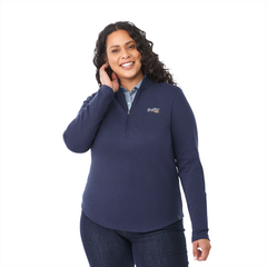 Eco Knit Quarter Zip - Women By HappyWay Promotions