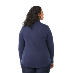 Eco Knit Quarter Zip - Women By HappyWay Promotions