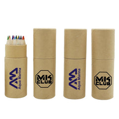 HW42 - Colour Pencil In Cardboard Tube