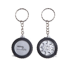 HK30 - TYRE KEYCHAIN WITH TAPE MEASURE - 1METER
