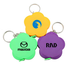 HK17 - FLOWER KEYCHAIN WITH TAPE MEASURE - 1.5M