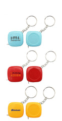 HK31- 1 METER MINI SQUARE KEYCHAIN WITH TAPE MEASURE