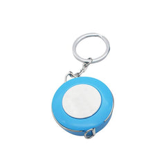 HK32 - Promotional MINI ROUND KEYCHAIN WITH TAPE MEASURE