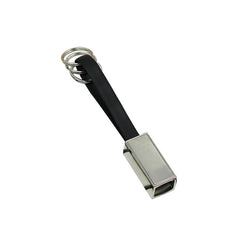 HWE12 - APPLE/ANDROID TWO-IN-ONE CABLE WITH KEY RINGS
