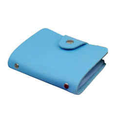 HWB13 - CARD ORGANISER WITH 12 CARD POCKETS AND COLOURED COVER
