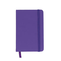HWOS115 - A6 NOTEBOOK WITH ELASTIC BAND AND RIBBON BOOKMARK