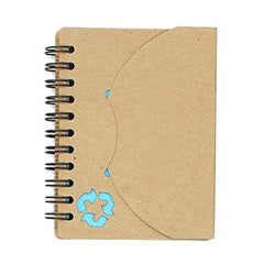 HWOS22 - ECO-FRIENDLY NOTEBOOK WITH CURVED FLAP CLOSURE