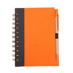 HWOS120 - ECO-FRIENDLY NOTEBOOK WITH PEN