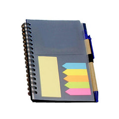 HWOS99 - A5 Recycled Paper Notebook With Sticky Notes